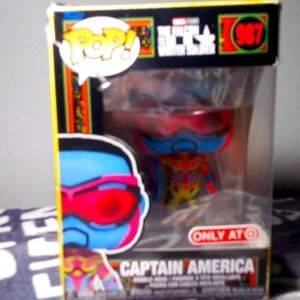 Black light edition, Falcon and the Winter Soldier, Funko pop bobble head.